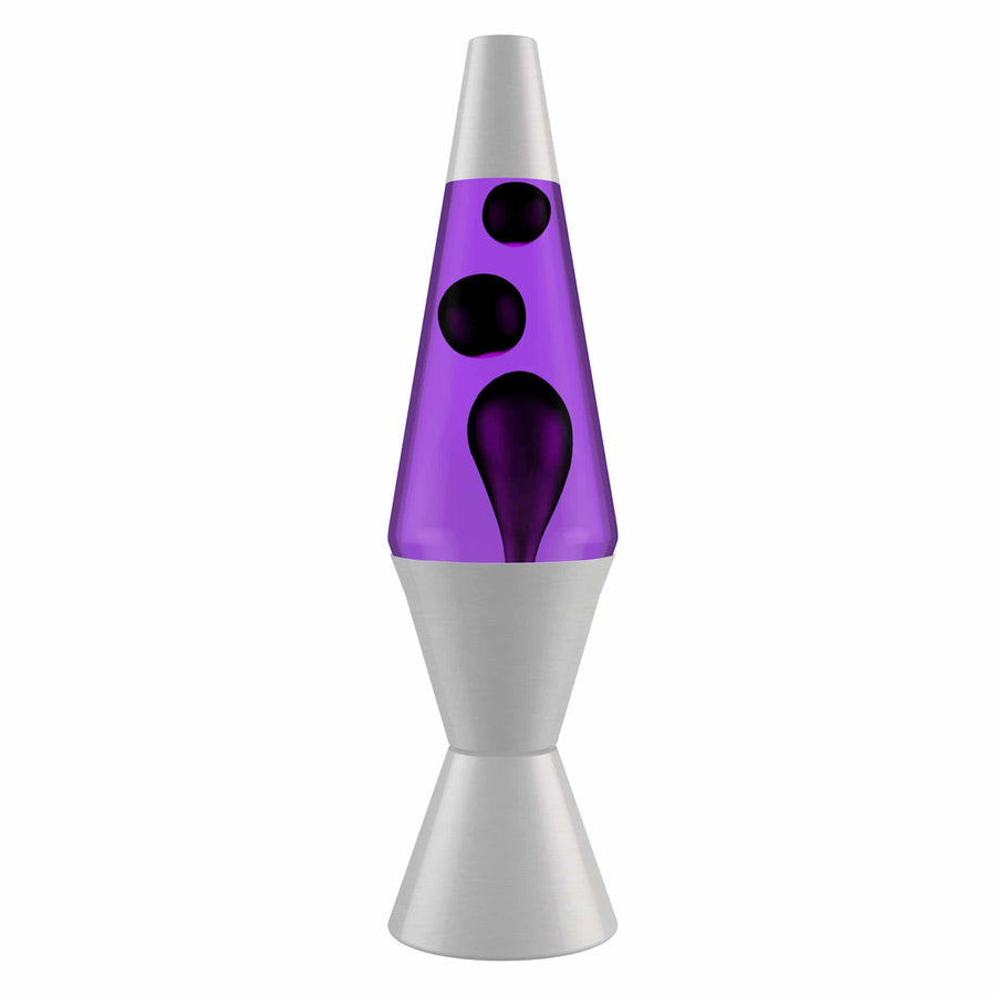 14.5’’ LAMP – BLACK & PURPLE W2