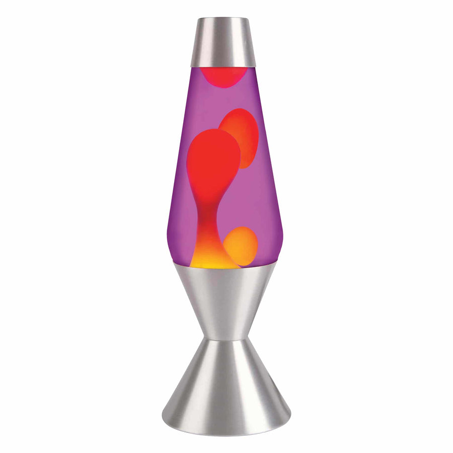 16.3″ LAMP – YELLOW/PURPLE/SILVER L2